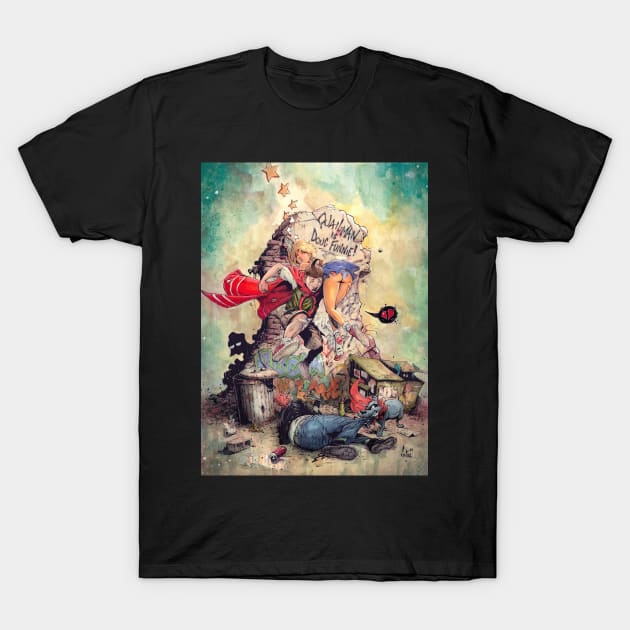 Who betrayed Quailman? T-Shirt by Ventura Artbook